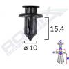 ROMIX Clip di fissaggio ROMIX B23153 HONDA, MAZDA