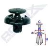 ROMIX Clip di fissaggio ROMIX B24337 TOYOTA