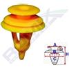 ROMIX Clip di fissaggio ROMIX B25624 MITSUBISHI, TOYOTA