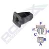 ROMIX Clip di fissaggio ROMIX C60692 BMW, MINI