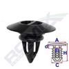 ROMIX Clip di fissaggio ROMIX C60757 BMW, MINI