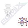 ROMIX Clip di fissaggio ROMIX C60771 OPEL