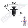 ROMIX Clip di fissaggio ROMIX C70346 HYUNDAI, KIA