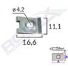 ROMIX Clip di fissaggio ROMIX C70490 BMW