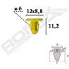 ROMIX Clip di fissaggio ROMIX C70661 BMW