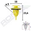 ROMIX Clip di fissaggio ROMIX C70705 LEXUS, TOYOTA