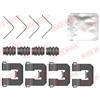 QUICK BRAKE Kit accessori, Pastiglia freno QUICK BRAKE 109-0160