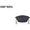 SKF Kit pastiglie freno, Freno a disco SKF VKBP 90094