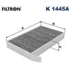 FILTRON Filtro, Aria abitacolo FILTRON K 1445A