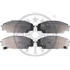 OPTIMAL Kit pastiglie freno, Freno a disco OPTIMAL BP-12641