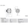 BOSCH Alternatore BOSCH 0 986 083 550