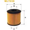 WIX FILTERS Filtro olio WIX FILTERS WL7239