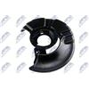 NTY Lamiera paraspruzzi, Disco freno NTY HTO-BM-018