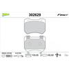 VALEO Kit pastiglie freno, Freno a disco VALEO 302629