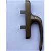 ilserramentista Maniglia Cremonese universale apertura interna per porte finestre in alluminio (bronzo)