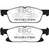 EBC Brakes Kit pastiglie freno, Freno a disco EBC Brakes DP23046