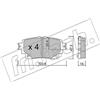 fri.tech. Kit pastiglie freno, Freno a disco fri.tech. 1229.0