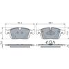 BOSCH Kit pastiglie freno, Freno a disco BOSCH 0 986 460 131