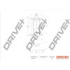 Dr!ve+ Filtro olio Dr!ve+ DP1110.11.0097
