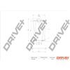 Dr!ve+ Filtro olio Dr!ve+ DP1110.11.0098