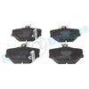 RAP BRAKES Kit pastiglie freno, Freno a disco RAP BRAKES R-P0282