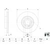BOSCH Discofreno BOSCH 0 986 479 H74