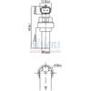 NISSENS Sensore, temperatura refrigerante NISSENS 207035