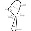 GATES Cinghia dentata GATES 5722XS