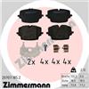 ZIMMERMANN Kit pastiglie freno, Freno a disco ZIMMERMANN 20707.185.2
