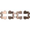 KAMOKA Kit accessori, Pastiglia freno KAMOKA 1130066