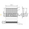 BREMSI Filtro, Aria abitacolo BREMSI FC0197A