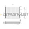 BREMSI Filtro, Aria abitacolo BREMSI FC0459