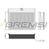 BREMSI Filtro aria BREMSI FA2590
