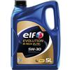 ELF Olio motore ELF EVOLUTION R-TECH ELITE 5W30 5L