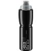 ELITE Bottiglia per bicicletta ELITE Jet Plus 950ml Black Grey
