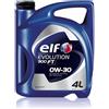 ELF Olio motore ELF EVOLUTION 900 FT 0W30 4L