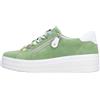 Remonte Rieker Donna D1C06 Sneaker Low, Verde, 40 EU