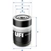 UFI Filtro olio UFI 23.110.02