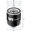 UFI Filtro olio UFI 23.453.00