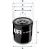 UFI Filtro olio UFI 23.484.00