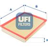 UFI Filtro aria UFI 30.107.00