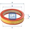 UFI Filtro aria UFI 30.802.01