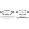 WOKING Kit pastiglie freno, Freno a disco WOKING P0723.32