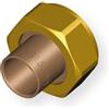 TECO Raccordi a Saldare in Bronzo Tenuta Conica TC 1" - Varie Misure (5 pz.)