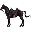 Max Factory Modellino Max Factory Figma Horse Ver.2 Black Deer Hair non in scala nuovo