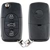 onetop1 Telecomando chiave auto per Audi A2 A3 A4 A6 A8 TT B5 RS4 Quattro 3Tasti | 1994-2002 , 3 pulsanti