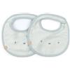 Bamboom Set Bavaglini 2 Pezzi - Bamboom Light Blue