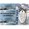 MotoArt PlaneTags Planetag Real aircraft skin McDonnell Douglas F/A-18A++ Hornet - Aspirazione ...