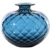 Venini / Monofiore Balloton / vaso / orizzonte, filo rosso / vetro soffiato lavorato a mano - 100.36 OZ-RV