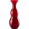 Venini / Pigmenti / vaso / rosso sangue di bue / vetro satinato, soffiato e lavorato a mano - 516.86 RB SAT